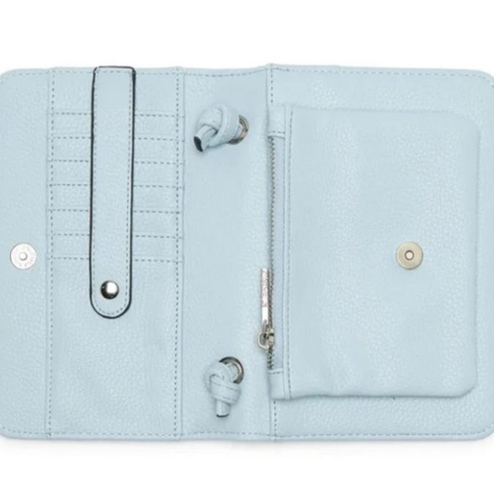 STEVE MADDEN Bangie Wallet On A String (Sea Ice)